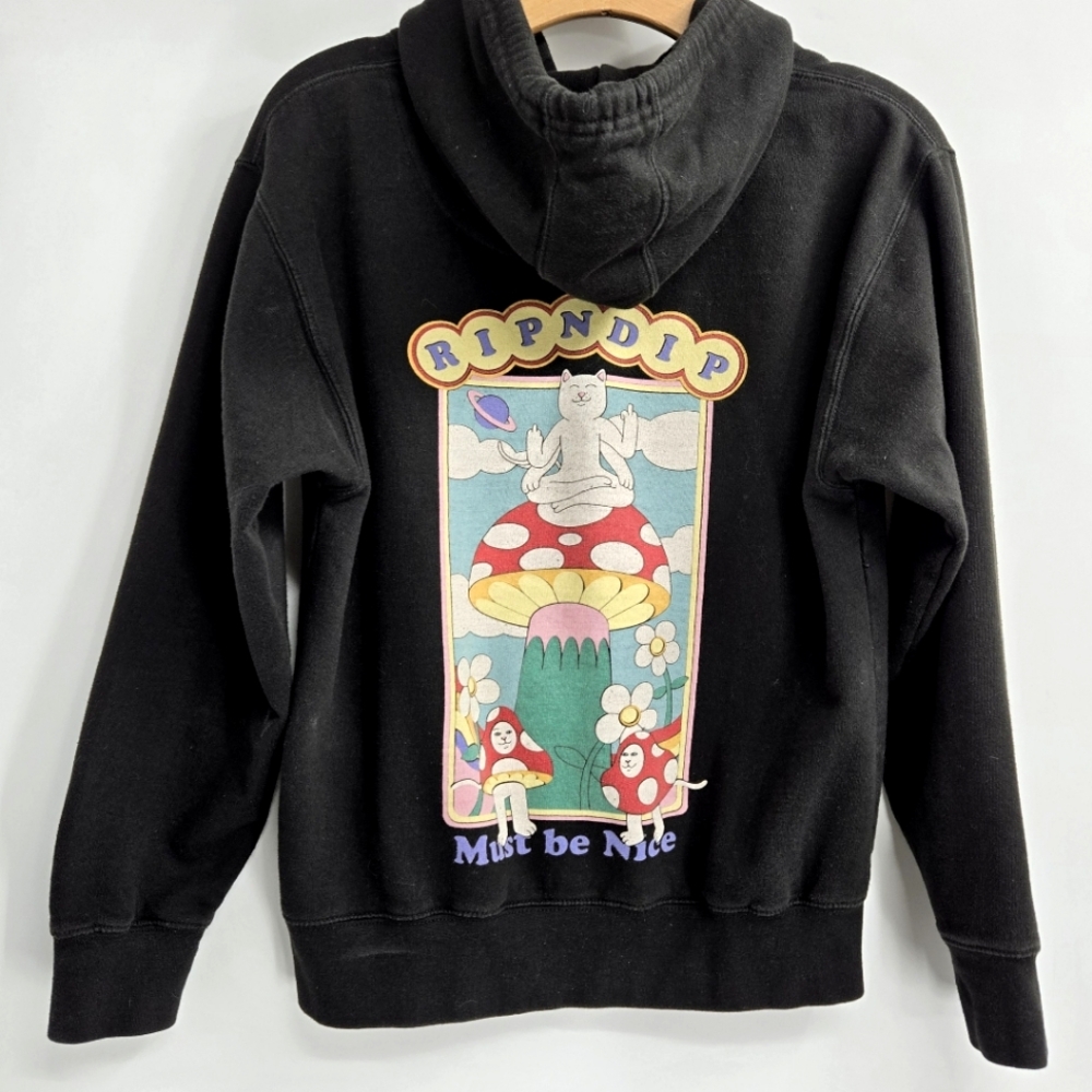 Rip n Dip Black Hoodie Sweatshirt Must be Nice